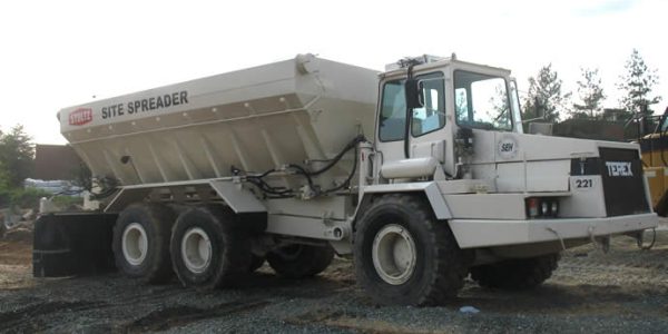 custom cement spreader