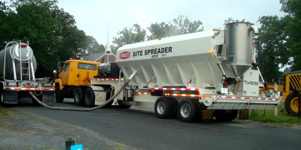 Stoltz Trailer Mounted Cement Spreader