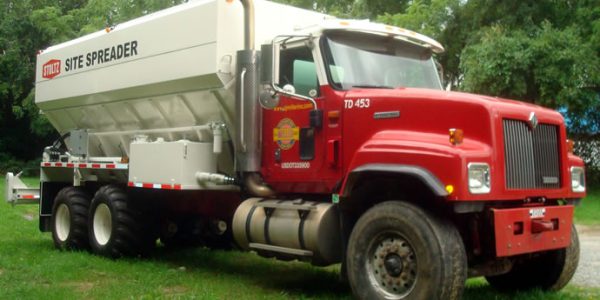 Stoltz Truck Mounted Cement Spreader